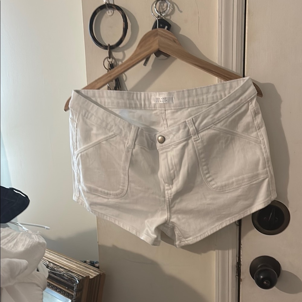 Women's White Shorts